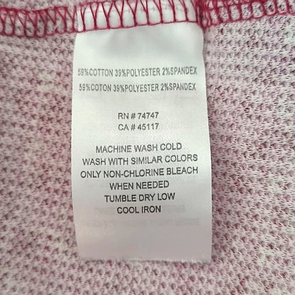 Ascend Pink Patterned Long Sleeve Top - Picture 7 of 7